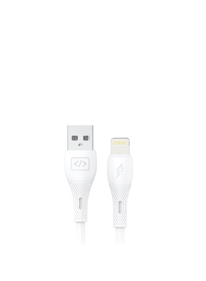 Lycka Cord Lite Lightning Cable – 1 Meter USB to Lightning Fast Charging & Data Sync Cable - Image 2